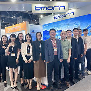 Bmorn show new AI products on Hong Kong Global Sources mobile Electronics